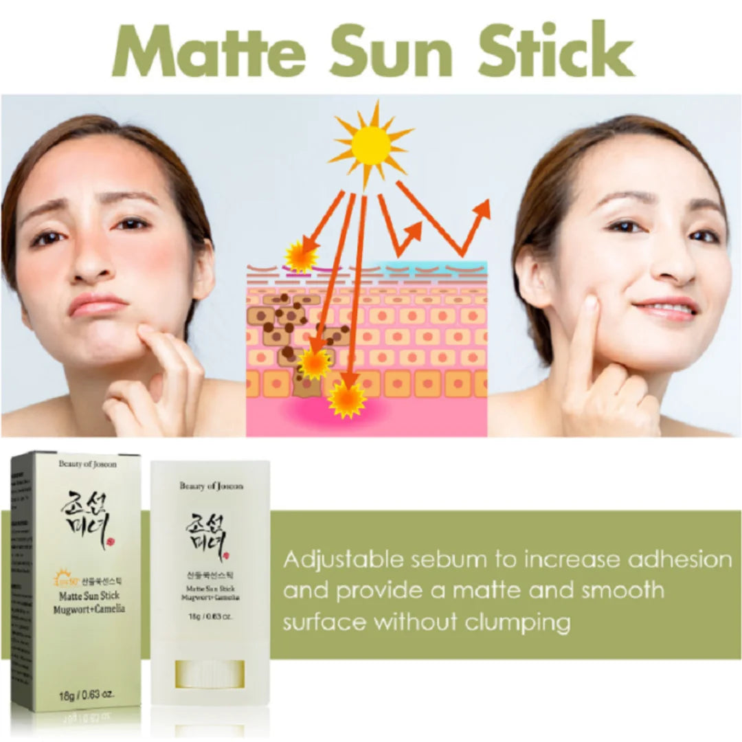 Beauty of Joseon Skin Care Matte Sun Stick Rice Relief Sunscreen Anti Aging Serum Whiten Makeup Primer Moisturizing Waterproof