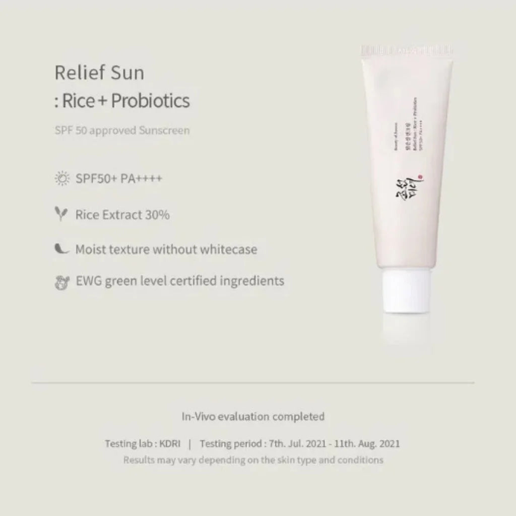 Beauty of Joseon Skin Care Matte Sun Stick Rice Relief Sunscreen Anti Aging Serum Whiten Makeup Primer Moisturizing Waterproof