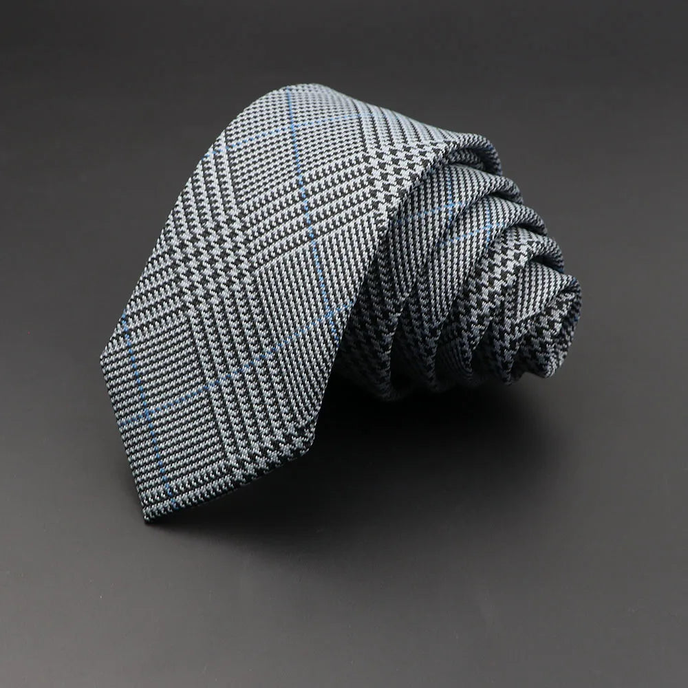 Mens Ties 6cm Classic Cotton Handmade