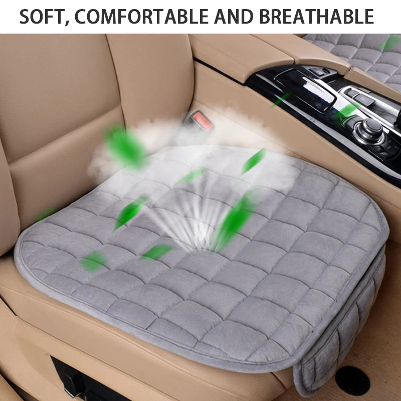 Winter Plush Car Seat Cover