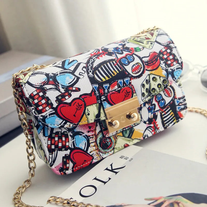 Graffiti Ladies Designer Handbags