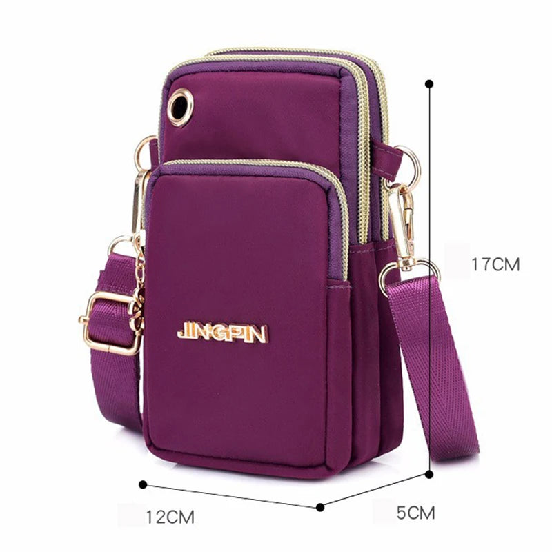 Casual Waterproof Nylon Crossbody Bags