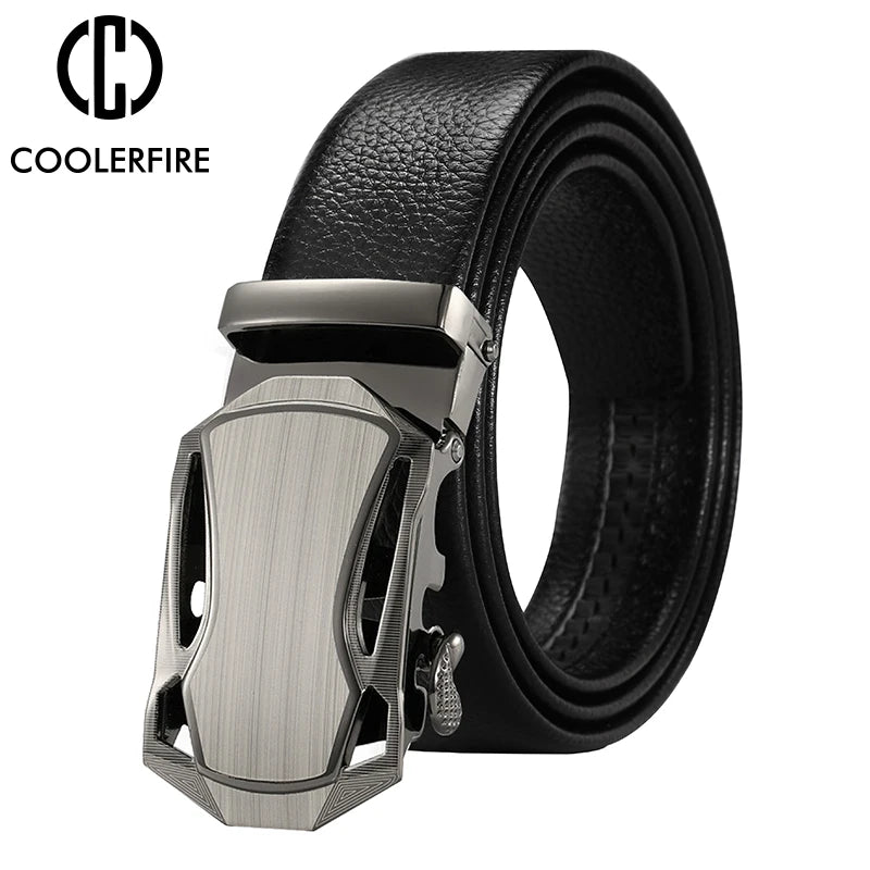 Automatic Buckle Leather High Quality Belts