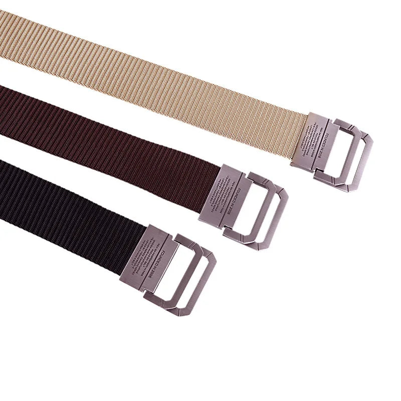 Automatic Buckle Metal Webbing Belts