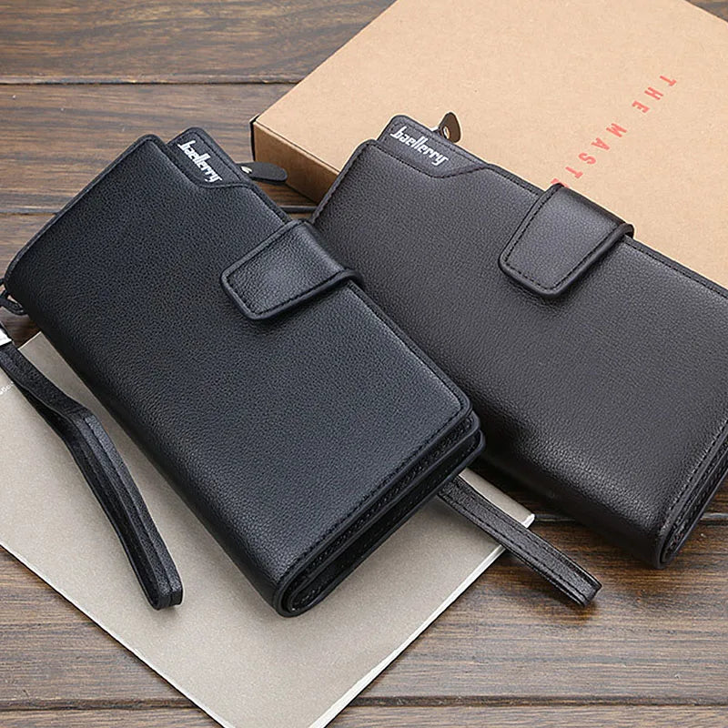 Men Wallets Long Style Card Holder