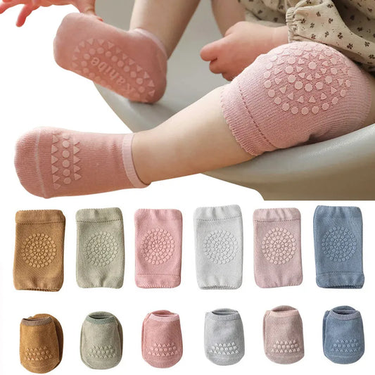 Baby Knee Pads Socks Set for Crawling Safety