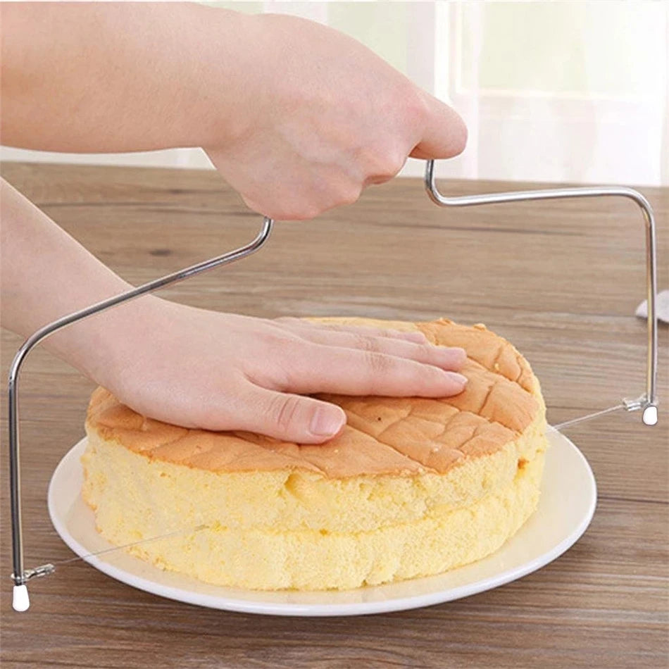 Adjustable Height Line Cake Cut Slicer