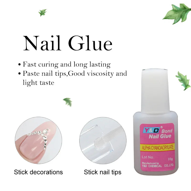 10g Fast Drying Nail Glue for False Nails