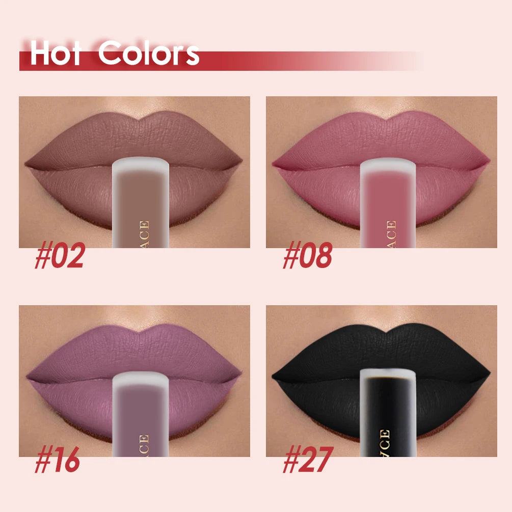 Nude Liquid Lipsticks Waterproof Velvet Matte Lip