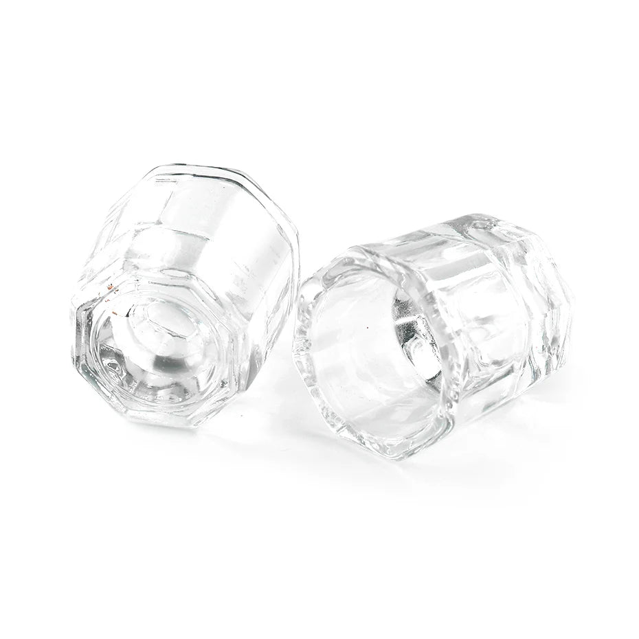 1pcs Crystal Glass Nail Cup