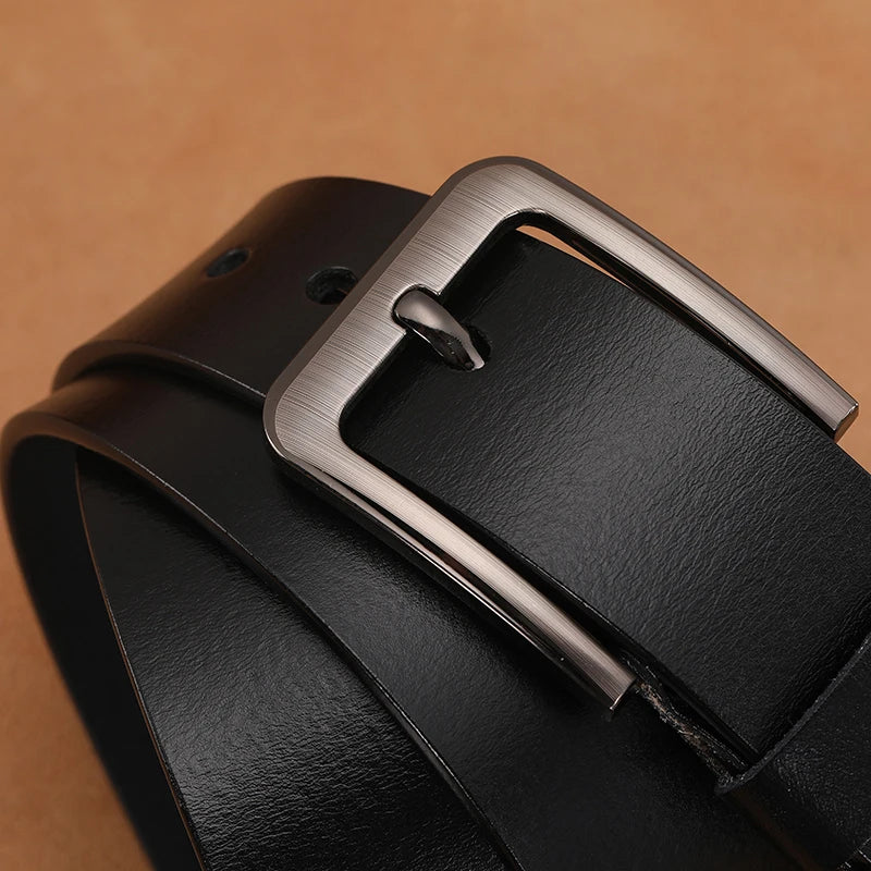 Plus Size Men Belts High Quality Genuine Leather