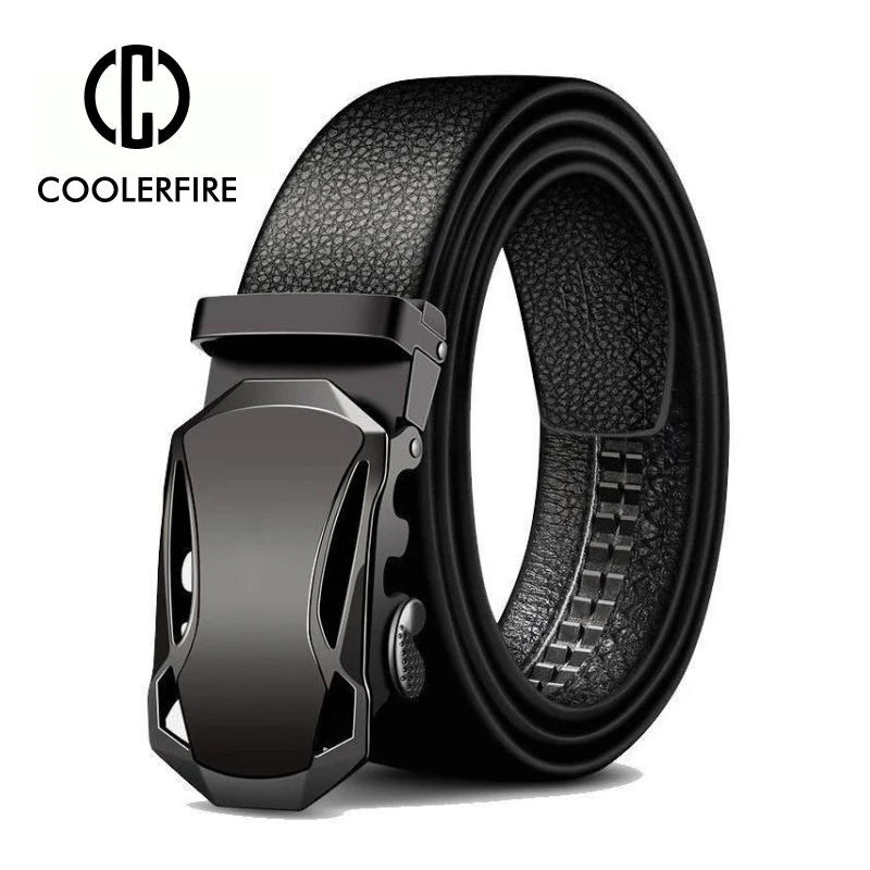 Automatic Buckle Leather High Quality Belts