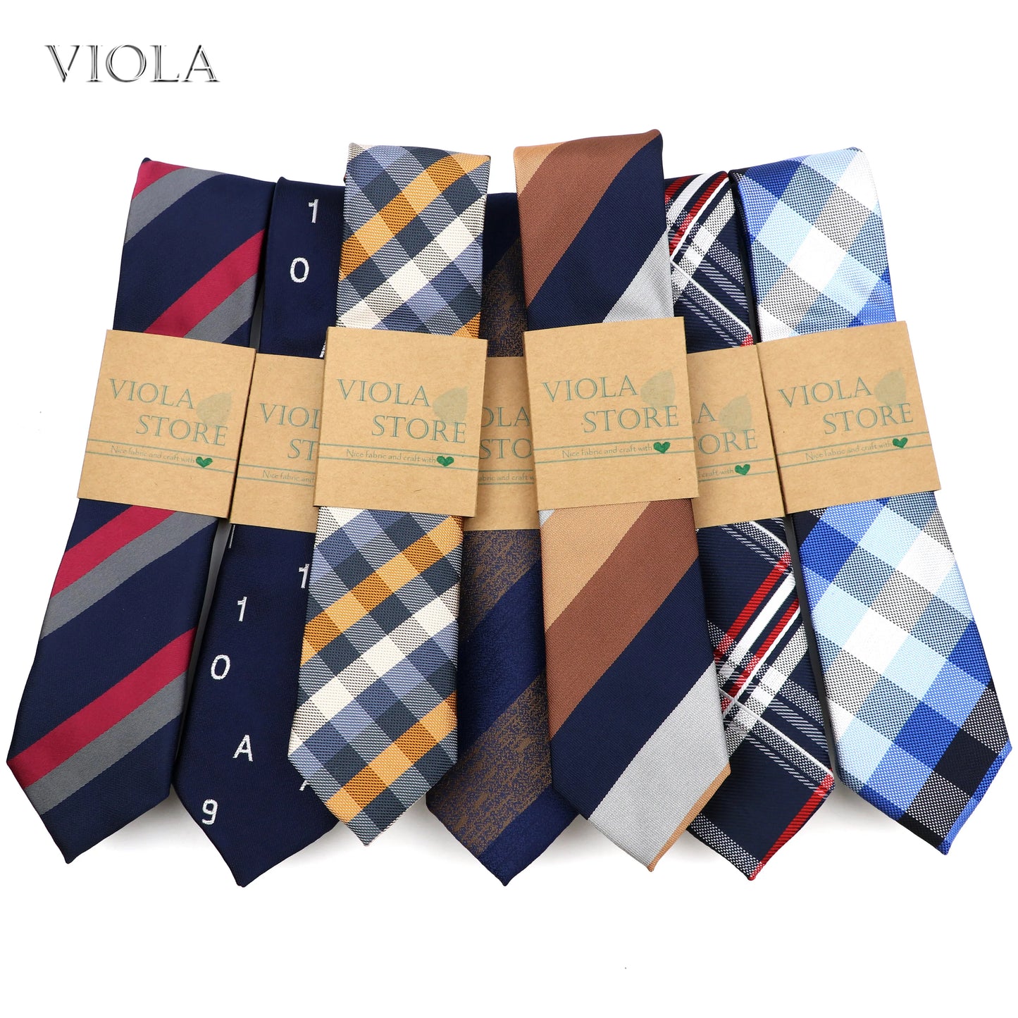 61 Colors Jacquard Striped  Tie