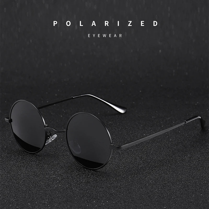 Round Polarized Sunglasses