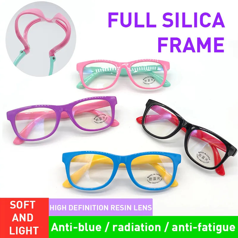 Anti Blue Light Kids Glasses