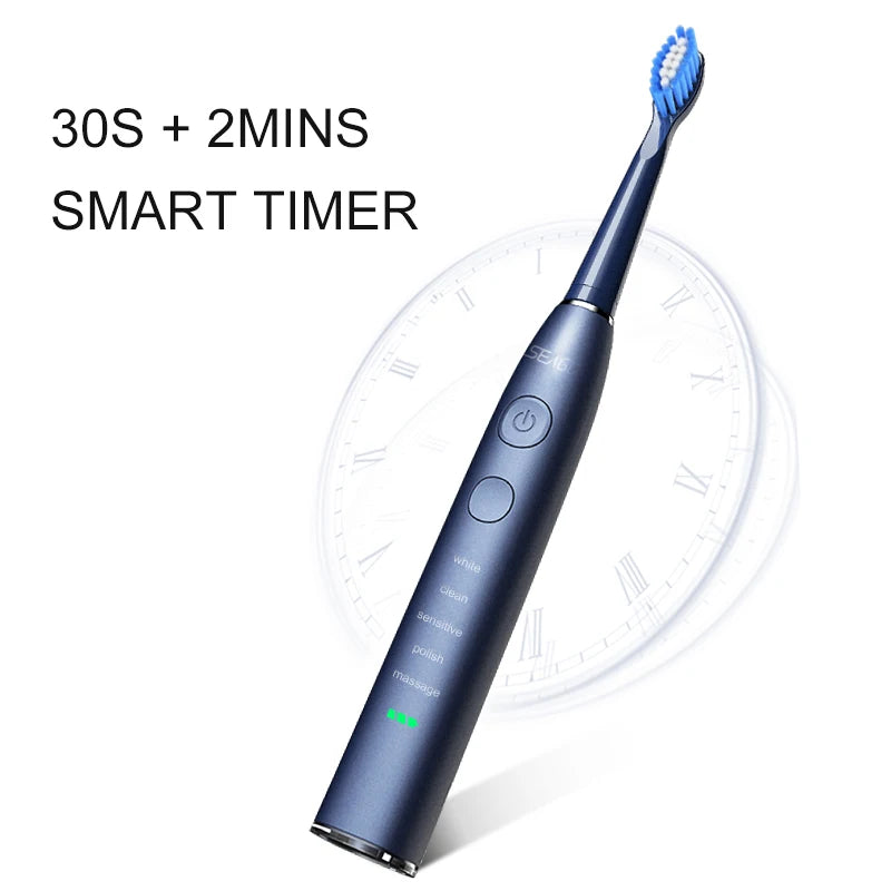 Electric Sonic Toothbrush USB Rechargeable