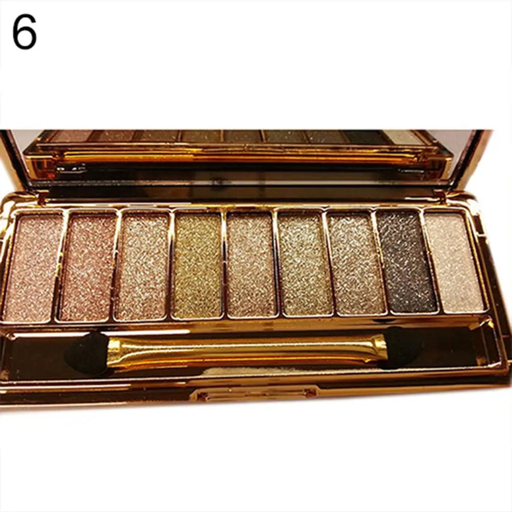 9 colors Fashion Eyeshadow Palette Matte Eyeshadow Glitter Eye Shadow Makeup