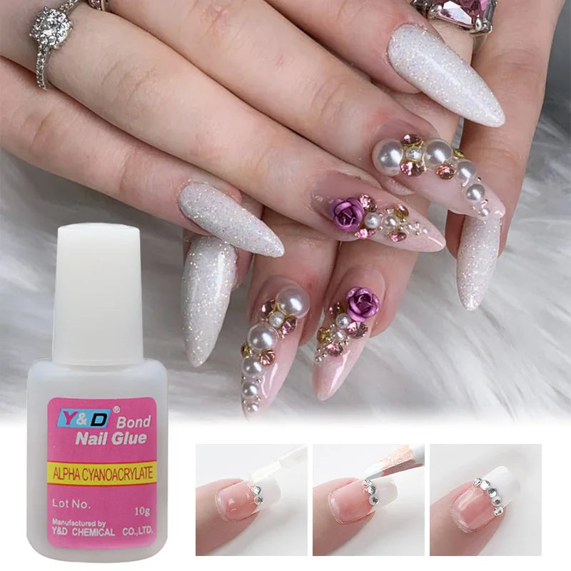 10g Fast Drying Nail Glue for False Nails