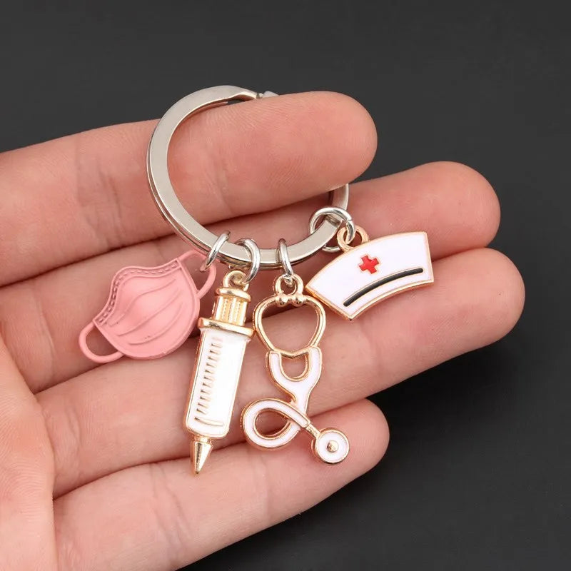 New Doctor Keychain Medical Tool Key Ring