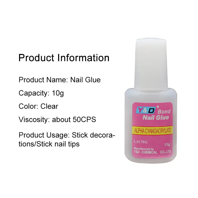 10g Fast Drying Nail Glue for False Nails