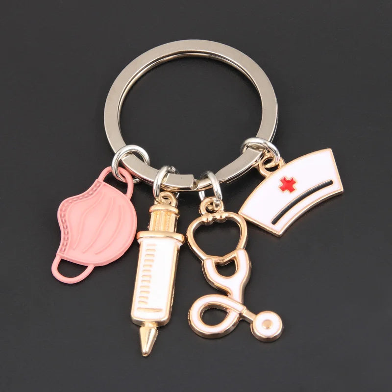 New Doctor Keychain Medical Tool Key Ring