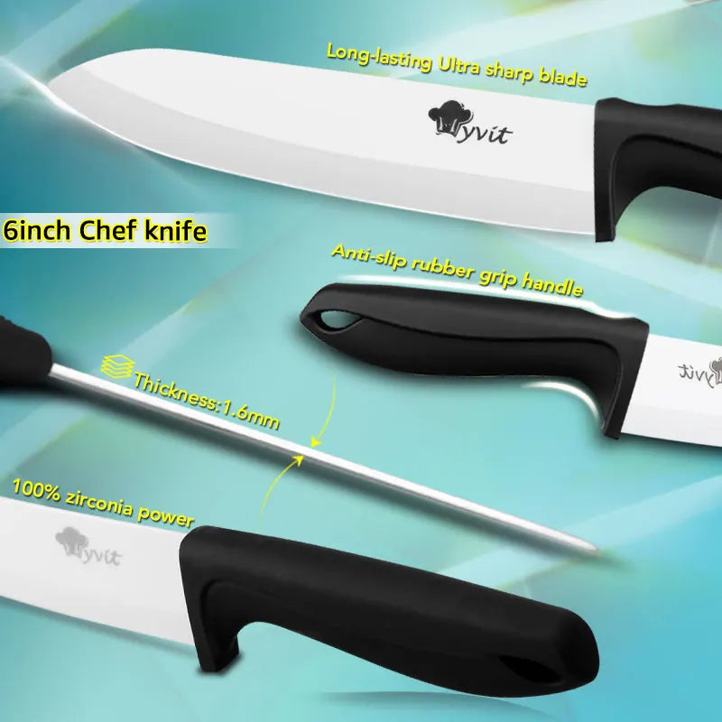 Ceramic Kitchen knives 3 4 5 6 inch