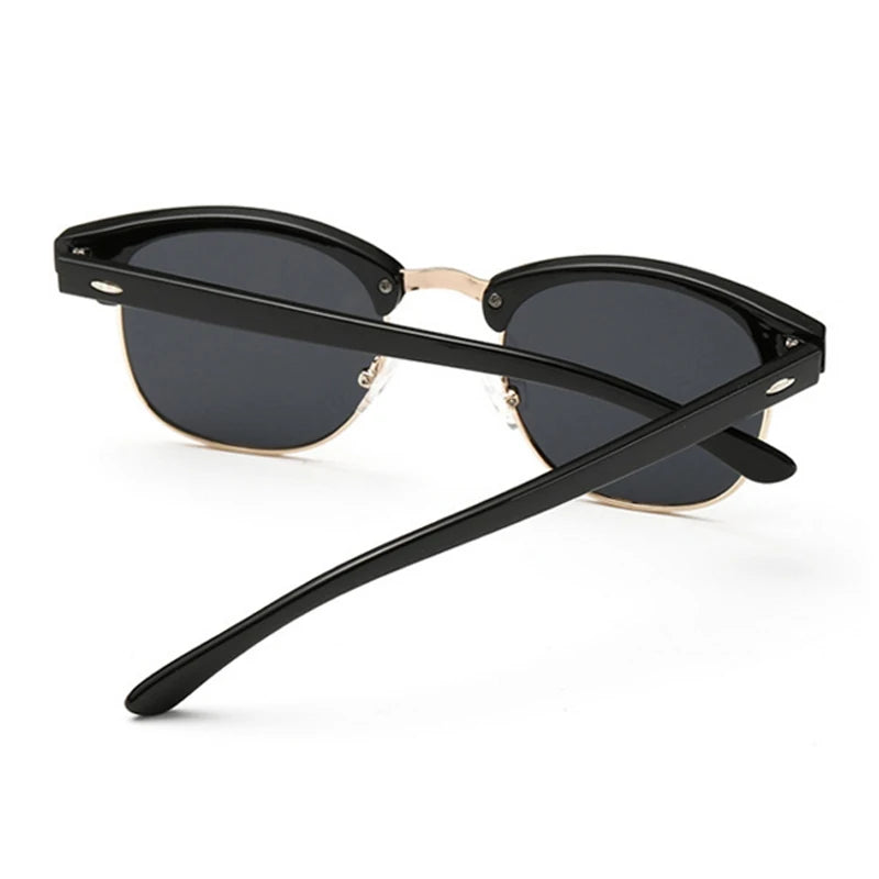 Half Frame Polarized Sunglasses