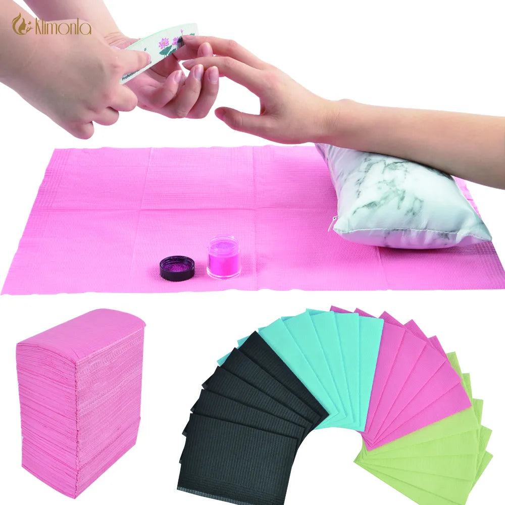 20Pcs Nails Art Cleaning Desk Mat