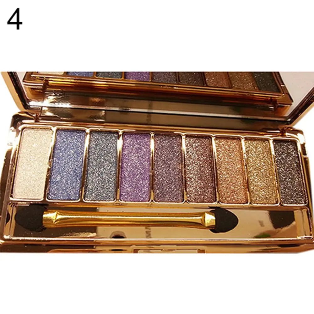 9 colors Fashion Eyeshadow Palette Matte Eyeshadow Glitter Eye Shadow Makeup