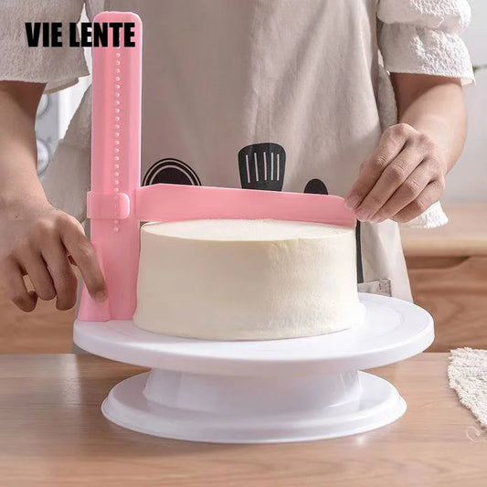 1Pc Adjustable Cake Scraper