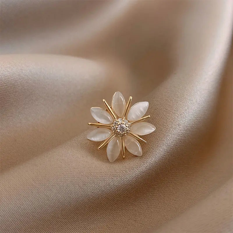 Fashion Brooch Set Flower Bow