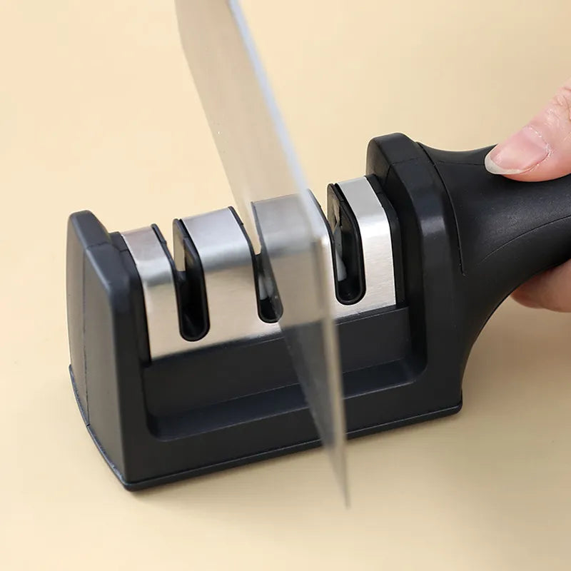 Knife Sharpener Handheld Multi-function 3 Stages