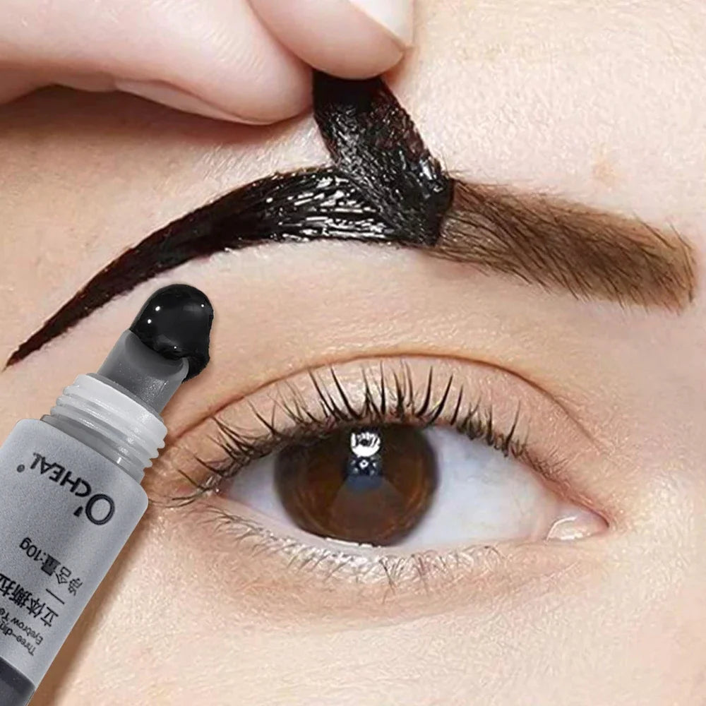 1Pcs Peel Off Eyebrow Cream Semi-Permanent Eyebrow Makeup Tattoo