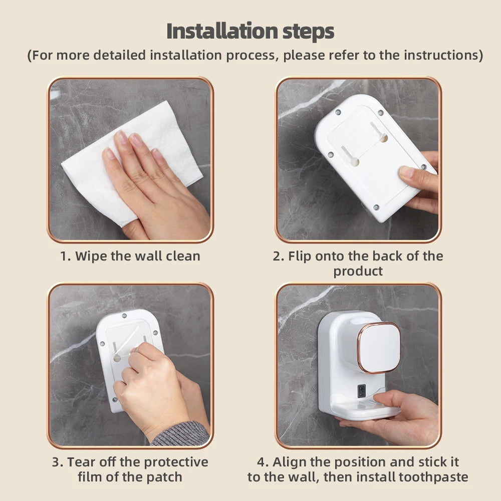 Smart Toothpaste Dispenser for smart home