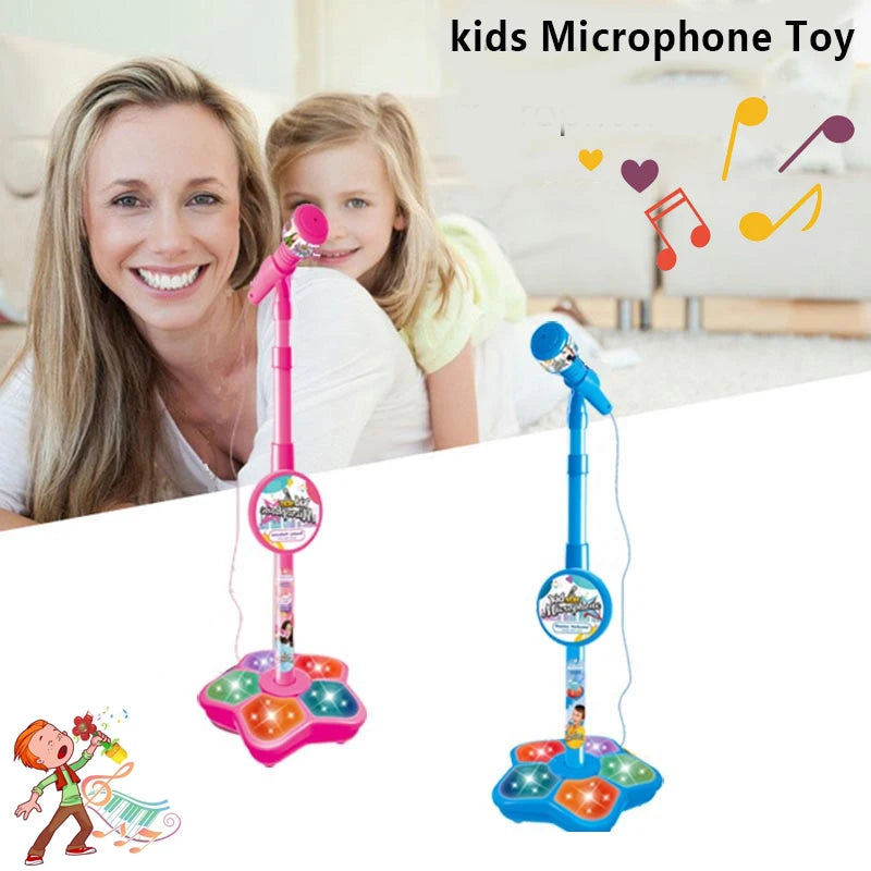 Kids Microphone with Stand Karaoke Song