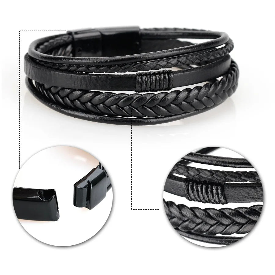 Trendy Leather Bracelets