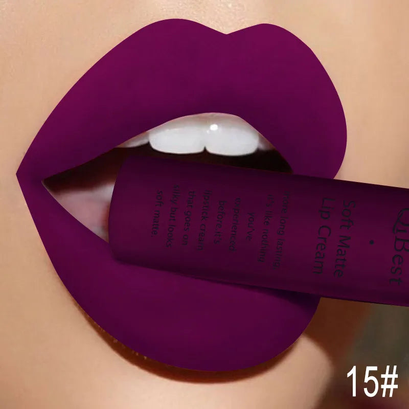 Velvet Matte Lip Gloss Liquid Lipstick Waterproof Long-lasting