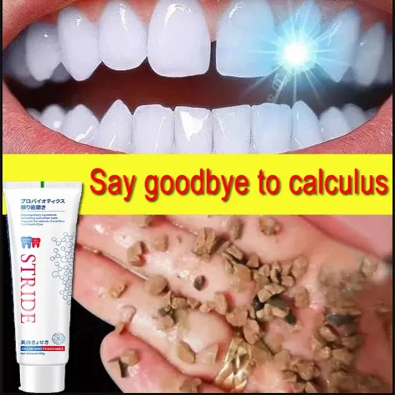 Dental Calculus Remover Whitening Removal Bad Breath Teeth Toothpaste