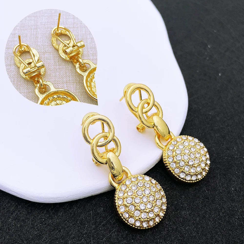 Fashion Jewelry Sets Dubai Gold Color Jewelry