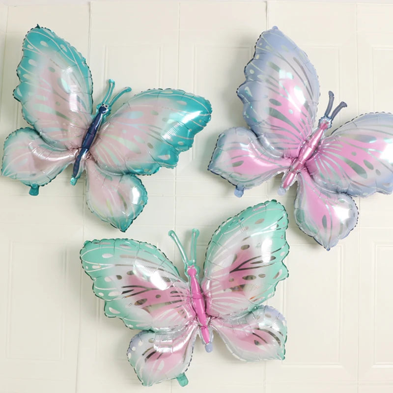 Newest Butterfly Birthday Balloon Set