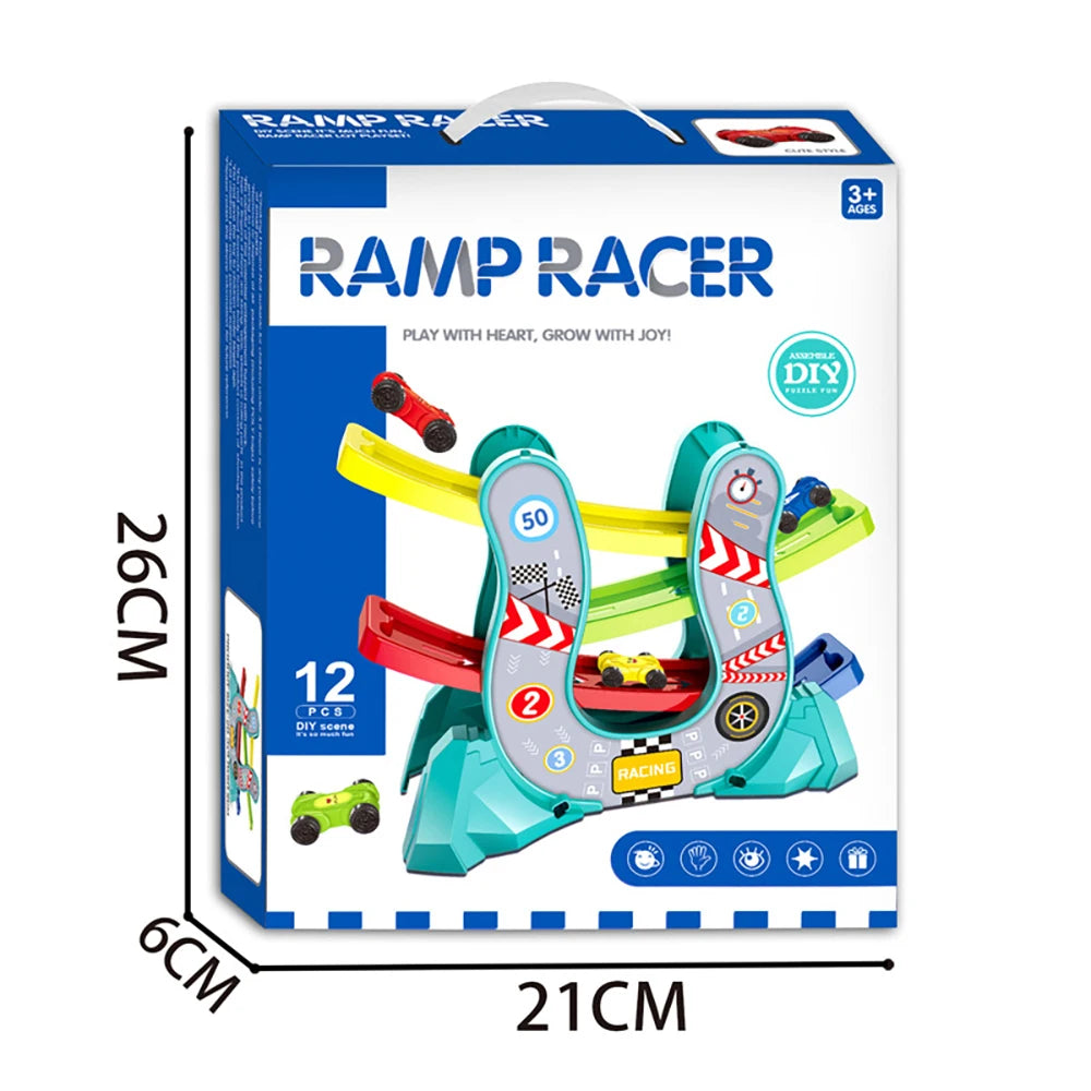 Gliding Cars Ramp Racer