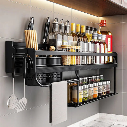 Kitchen Organizer Shelf Wall-