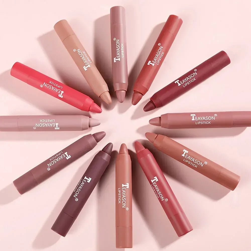 Nude Velvet Matte Lipstick Long Lasting Waterproof Color