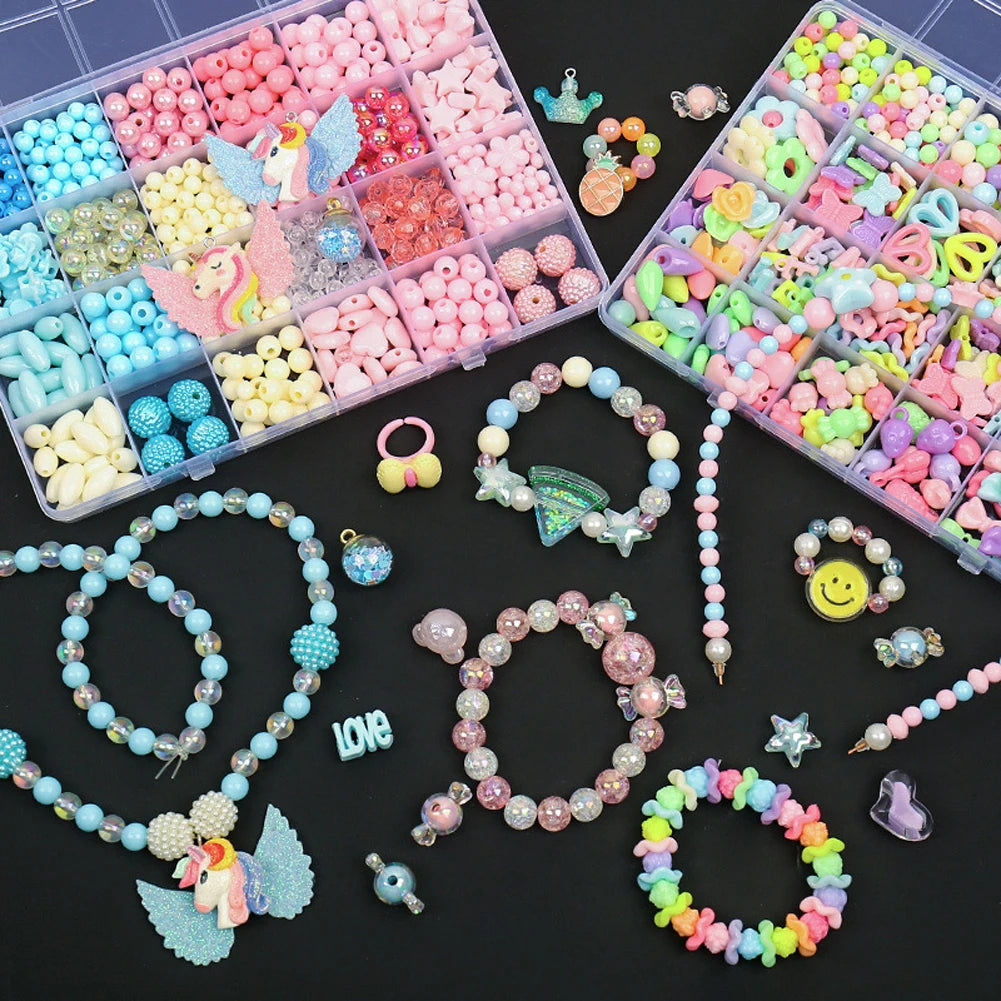 500pcs DIY Handmade Beaded Children's Toy