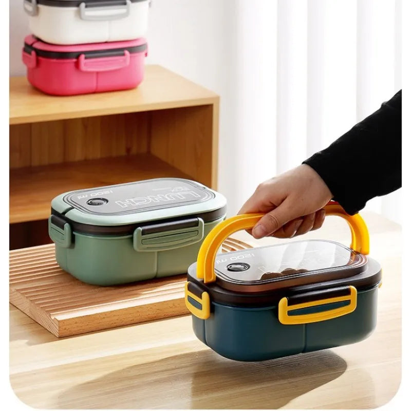 Cute Lunch Box For Kids Compartments Microwave Bento Lunchbox