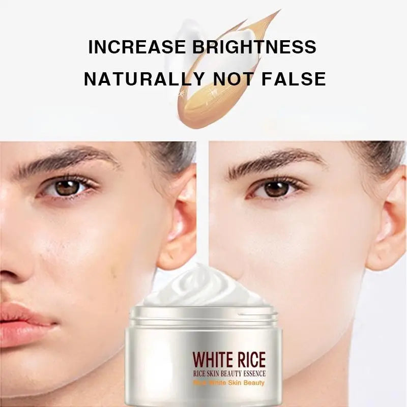 White Rice Whitening Cream Anti Aging Remove Wrinkles