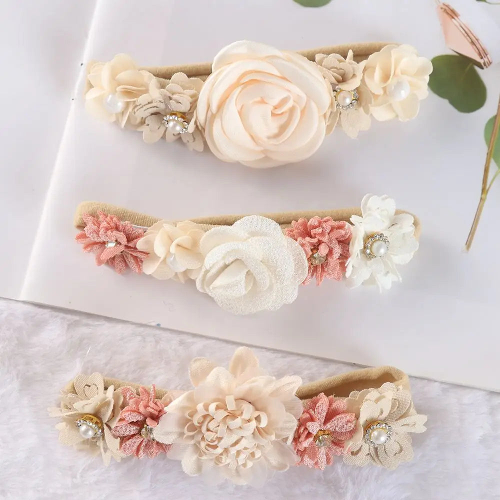 3pcs Cute Baby Elastic Hair Band