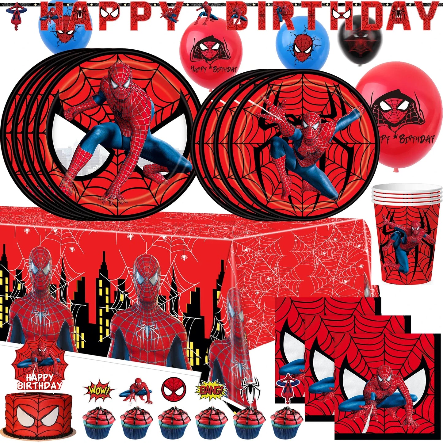 Spiderman Party Supplies