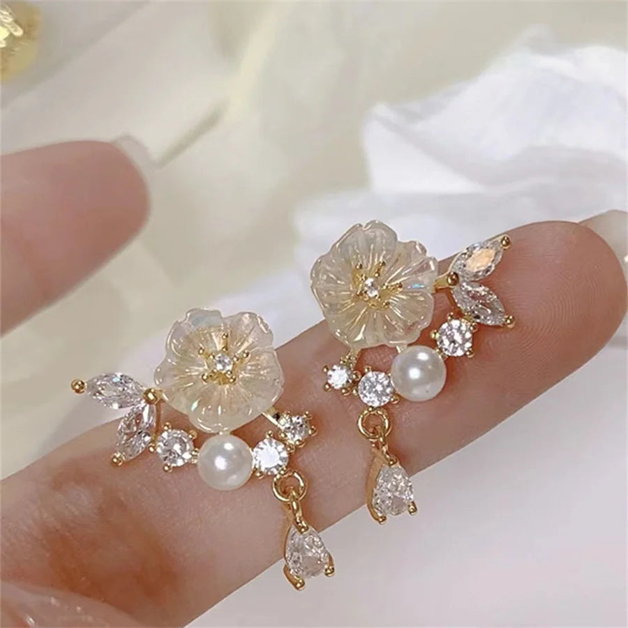 Trend Unique Design Elegant Exquisite Zircon Earrings