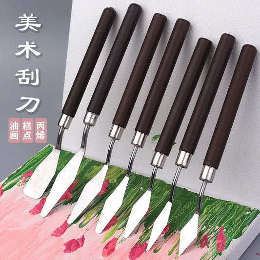 1/3/5/7Pcs/Set Stainless Steel Oil Painting Knife